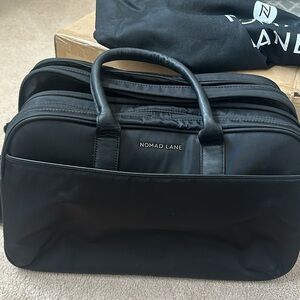 Nomad Lane v4 Bento Bag® - Personal Item Bag - Jet Set Black / Gun Metal